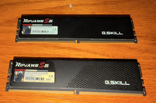 G.SKILL Ripjaws S5 64 GB (2x32 GB) DDR5 6000 MHz RAM desktop - nero - come nuovo