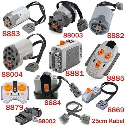 *REDUCED PRICES* VARIOUS LEGO POWER FUNCTIONS PARTS -Batt. Box, Motors, Receiver - Image 1 of 4