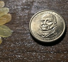 2007 -P $1 Presidential Dollar Coin John Quincy Adams Statue of Liberty Reverse