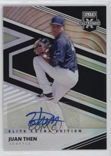 2020 Panini Elite Extra Edition Signatures Juan Then #113 Auto 2p7