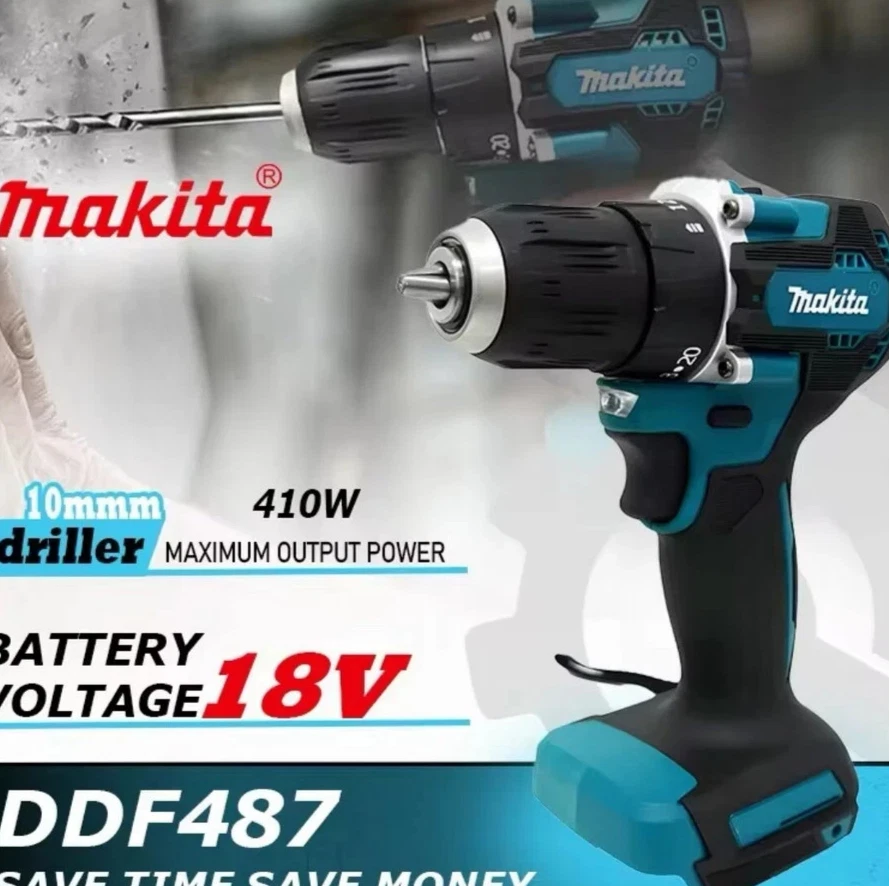 Makita DDF487 LXT 18V Brushless Cordless Drill Driver Bare (1 Charger 1 battery) - Image 4 of 4