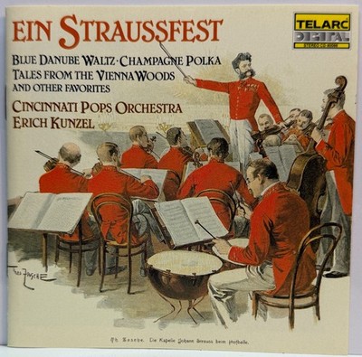 Cincinnati Pops Orchestra, Erich Kunzel: Ein Straussfest (CD 1985 Telarc) *VG*