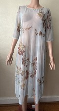 Carole Little 90s Vintage Sheer Maxi Dress Size 16