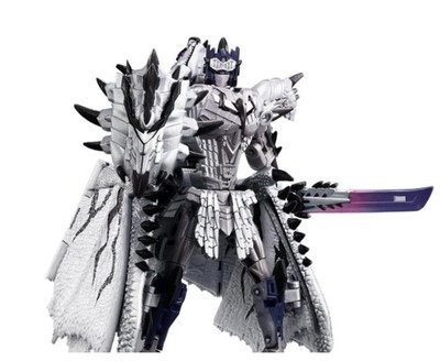 Transformers x Monster Hunter Synergenex Series Silver Rathalos Prime Figure