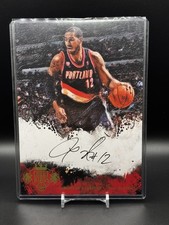 2014-15 Panini Court Kings Box Topper 5x7 Auto LaMARCUS Aldridge 