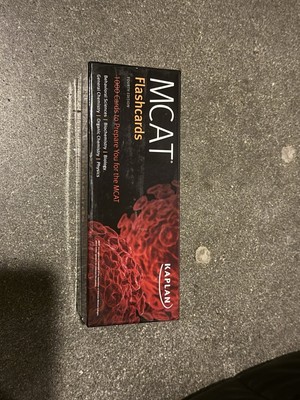 Kaplan Test Prep- MCAT Flashcards: 1000 Cards to Prepare You for the MCAT