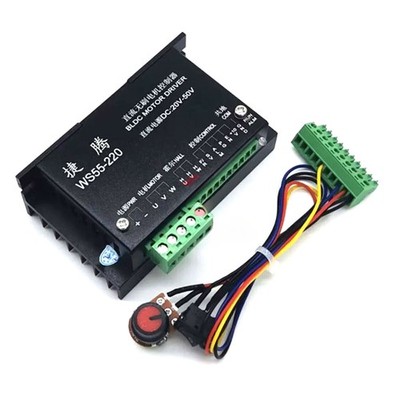 1PCS WS55-220 48V 500W CNC Brushless Spindle BLDC Motor Driver Controller MACH3