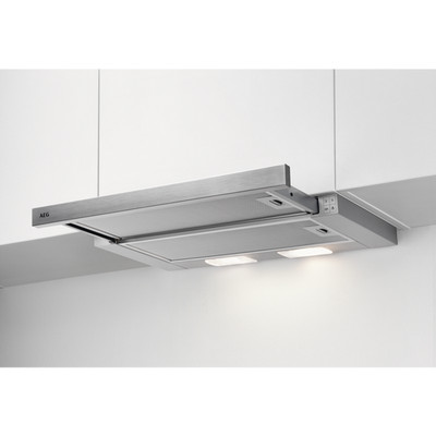 AEG DPB3622S Flachschirmhaube 60cm Edelstahblende Umluft Ablufbetrieb B-Ware