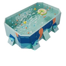 For Kids & Adults Foldable Summer Swimming Pool Garden Outdoor Non-Inflatable