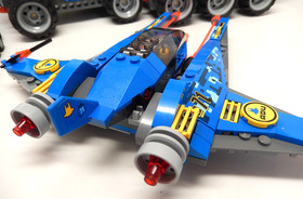 Lego 7066 Earth Defense HQ Space Alien Conquest 100% Complete