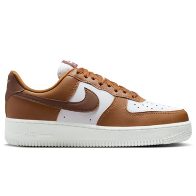 NIKE AIR FORCE 1 Hazelnut White Silver Womens Size 6-11 Casual Shoe IM6364-200