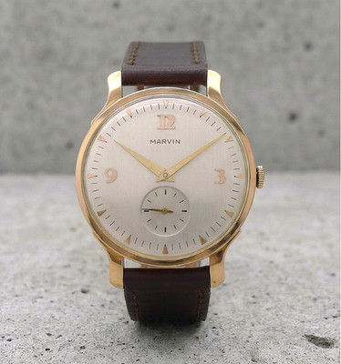 MARVIN Watch Calatrava Classic Dresswatch - 750 18k. Roségold - Cal. 520 - 1956