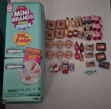 Mini Brands Fill The Fridge Lot