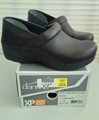 DANSKO XP 2.O WATERPROOF PULL UP BROWN 38- STYLE 3950-070202