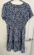 Blue Floral Dress