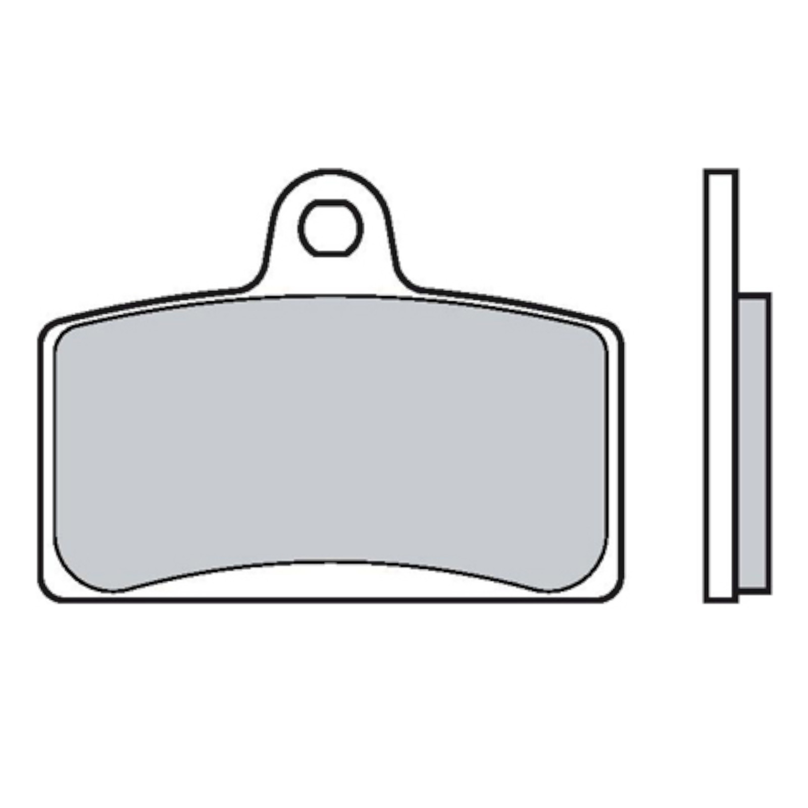 Brake Pads for RIEJU TANGO 125 2006-2007 Front Sinter Street Brembo - Image 10