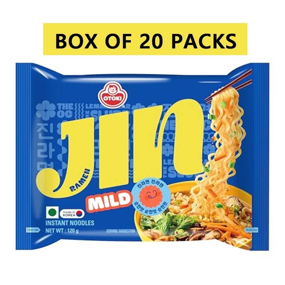 Ottogi Jin Ramen Mild Noodles (Pack of 20) | eBay