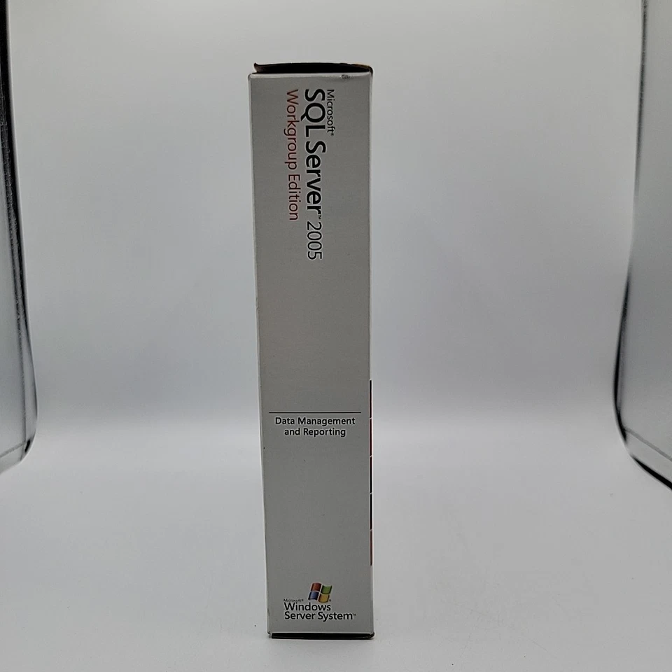 Microsoft SQL Server 2005 Workgroup Edition Data Management And Reporting Sealed - Image 4 of 4