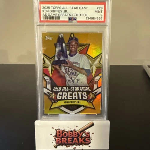 2025 Topps All Star Baseball Ken Griffey Jr. All Star Game Greats  Gold /50 MINT