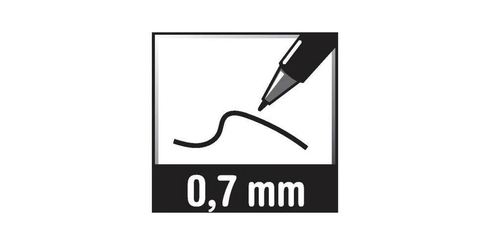 STABILO Permanentmarker ® Write-4-all® 0,7mm schwarz ® Write-4-all® 0,7mm sch... - Bild 2 von 2