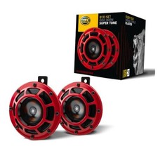 003399801 Supertone 12V High Tone/Low Tone Twin Horn Kit Red Box Packaging