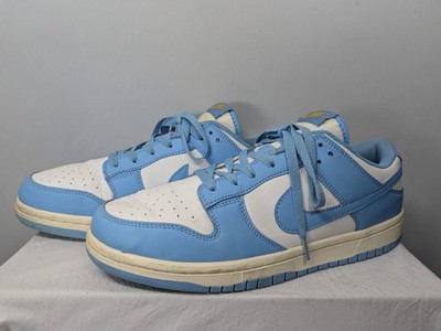 Nike Dunk Low UNC University Blue White DD1391-102 Mens 11 Leather