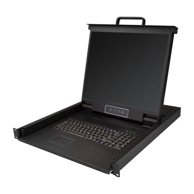 StarTech.com 1U 19'' Rackmontage Single-Port KVM-Konsole
