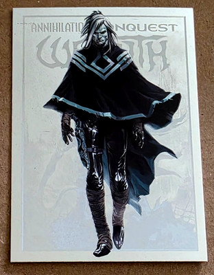 Rittenhouse 2014 Marvel Universe #63 Wraith Diamond Parallel 04/10 Made