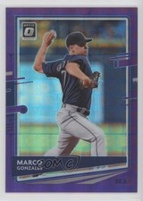 2020 Panini Donruss Optic FOTL Purple Pandora Prizm 76/99 Marco Gonzales 1ao4