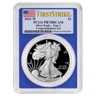 2021-W Proof $1 Type 1 American Silver Eagle Congratulations Set PCGS PR70DCAM