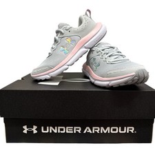 New Girls Under Armour GGS Assert 10 5Y 3026189-500 Sneakers