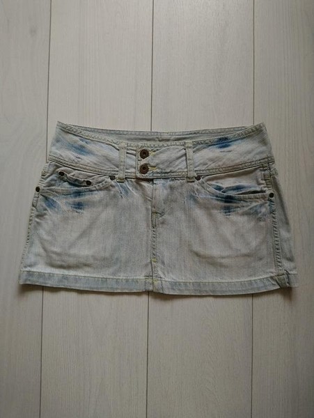 Women Pepe Jeans Skirt Blue Cotton 38 / M / 46