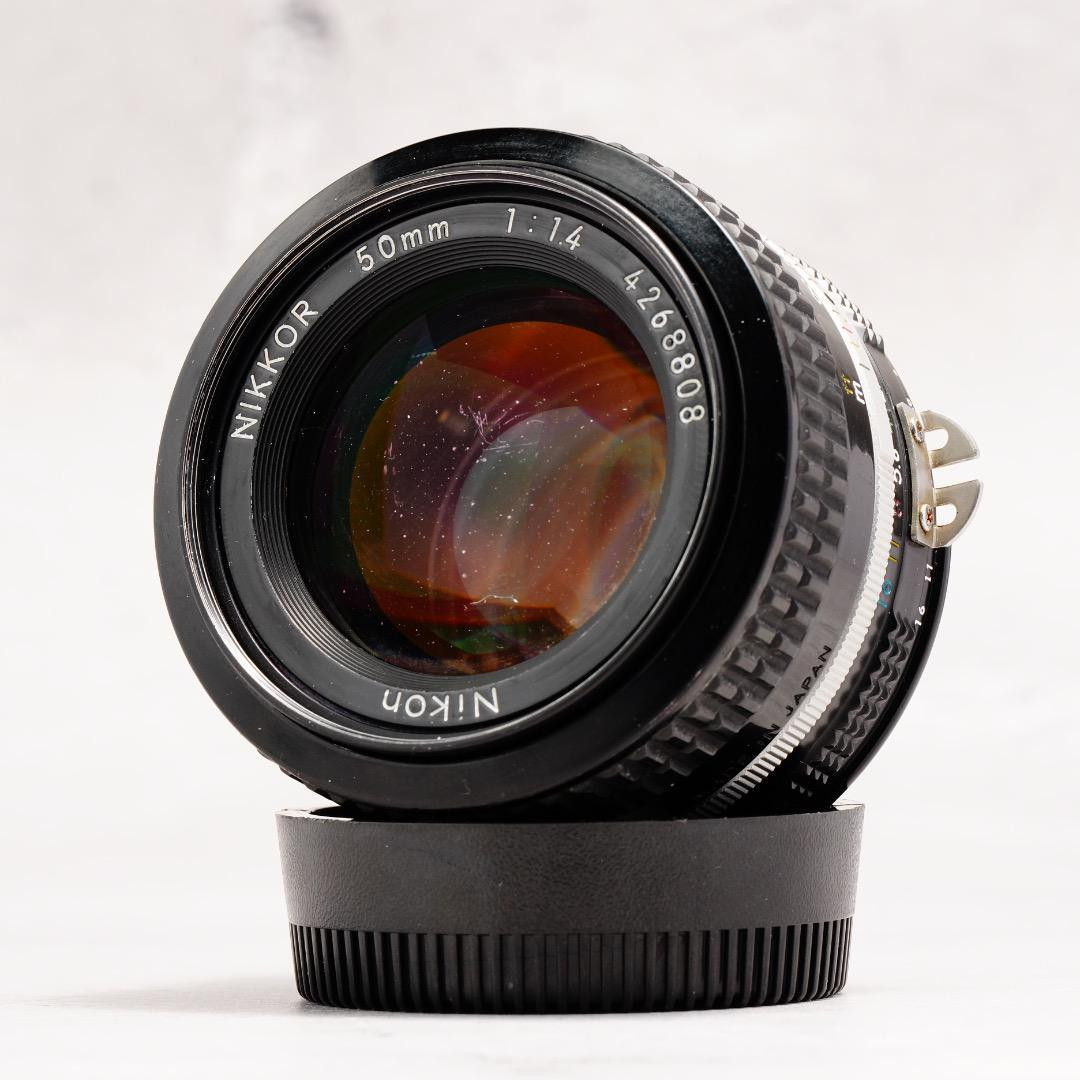 美品　Ai-s Nikkor 50mm F1.4 Amazon.com : Nikon Nikkor 50mm f/1.4 AI-S : Camera Lens