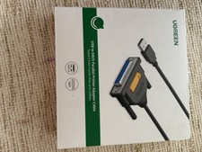 UGREEN USB to DB25 Parallel Printer Cable Adapter Connector