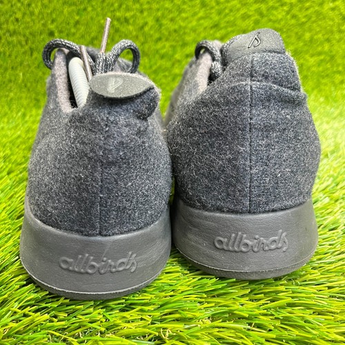 Allbirds Wool Runners Mens Size 12 Black Athletic Running Walking Shoes Sneakers - Picture 6 of 10
