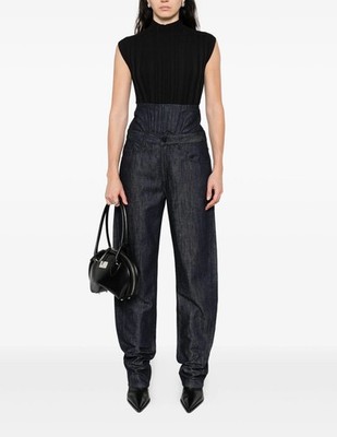 Mugler high waisted corset jeans F/W 2025
