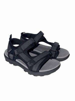 SHEIN Casual Black Strap Sport Sandals for Boys Size 2