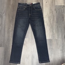 BNWT Lucky Brand Kids Boys Billy Straight Leg Medium Wash Jeans Blue Sz 10