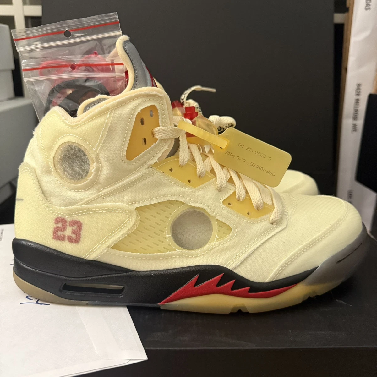 Las mejores ofertas en Jordan 5 Retro x Off-White Gray | eBay