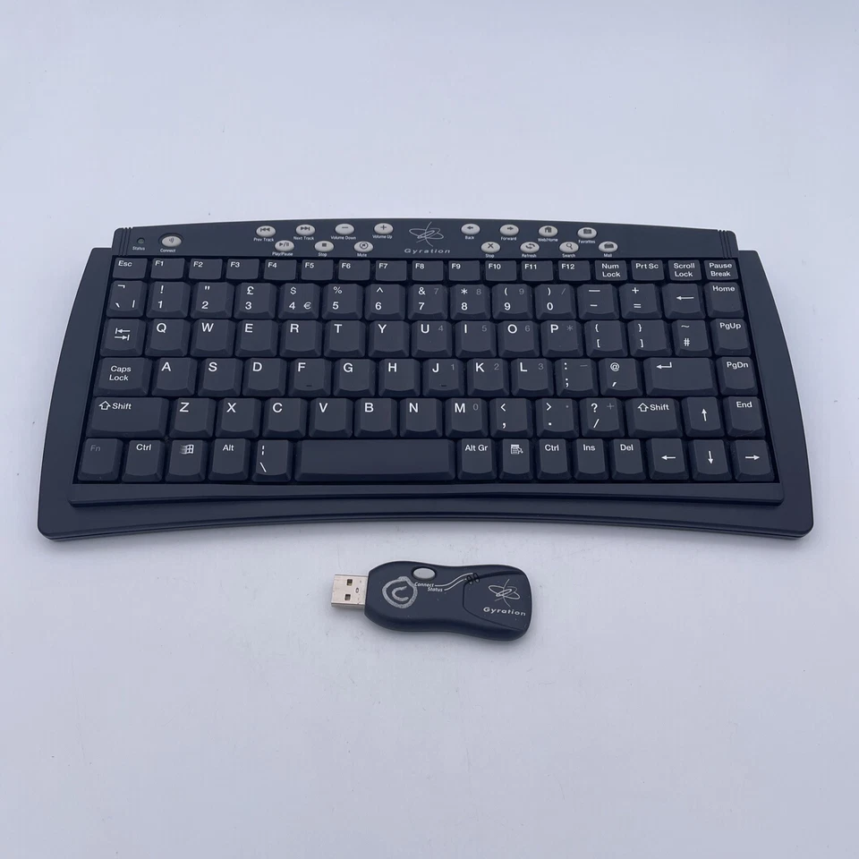 Gyration GC15CKUK UK English 2.4GHz Wireless UK English QWERTY Keyboard + USB - Image 2 of 4