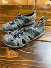 Ozark Trail Shoes, Men's Size 8, Gray, Hiking, Ankle Strap, Lace Up