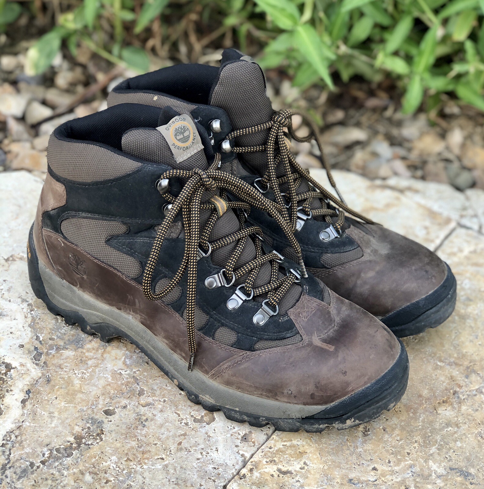 Timberland Outdoor Performance Brown Leather Hiki… - image 1