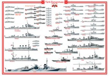 TURKISH NAVY 1939 1945 THE PICTURES OF THE MOST SHIPS COMMISSIONED DURING WW II