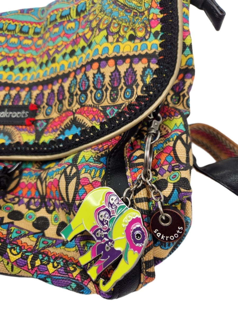 Sakroots Artist Circle Convertible Crossbody Backpack  display picture 1
