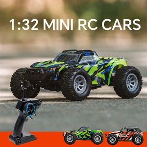 Mini Car 1:32 RC Monster Truck 20KMH Off Road Hobby 2.4G Remote Control
