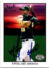 2009 TriStar Obak #10 Michael Ynoa In-Person Auto!
