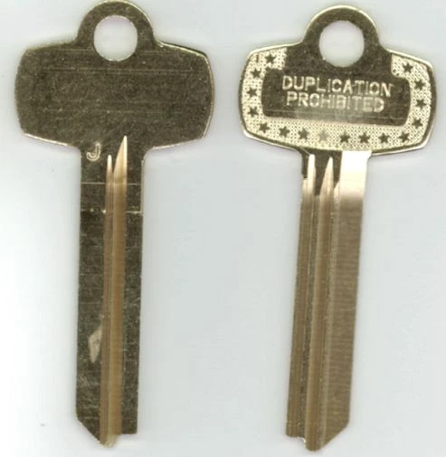 Best J Duplication Prohibited LOOK ALIKE® Key Blank X2