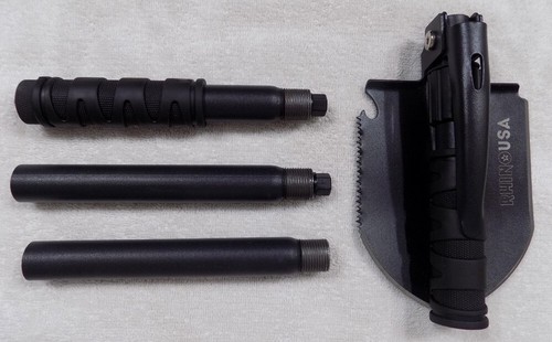 RHINO Military Style Survival Shovel Multi-Tool Kit w/ Nylon Case FREE SHIPPING - Picture 2 of 7