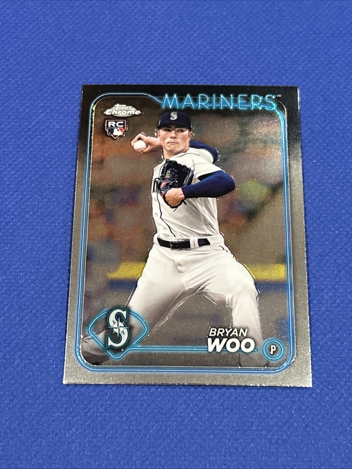 Bryan Woo Rookie 2024 Topps Chrome Rc Card #172