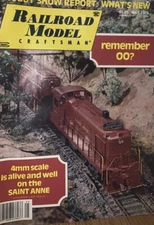 Railroad Model Craftsman Magazine 1979 May RMC Remember OO 4mm scale